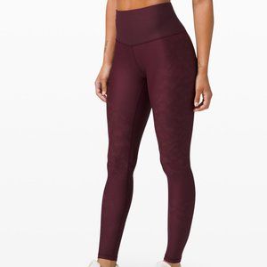 New Lululemon Mapped Out Hr Tight 28" *Camo